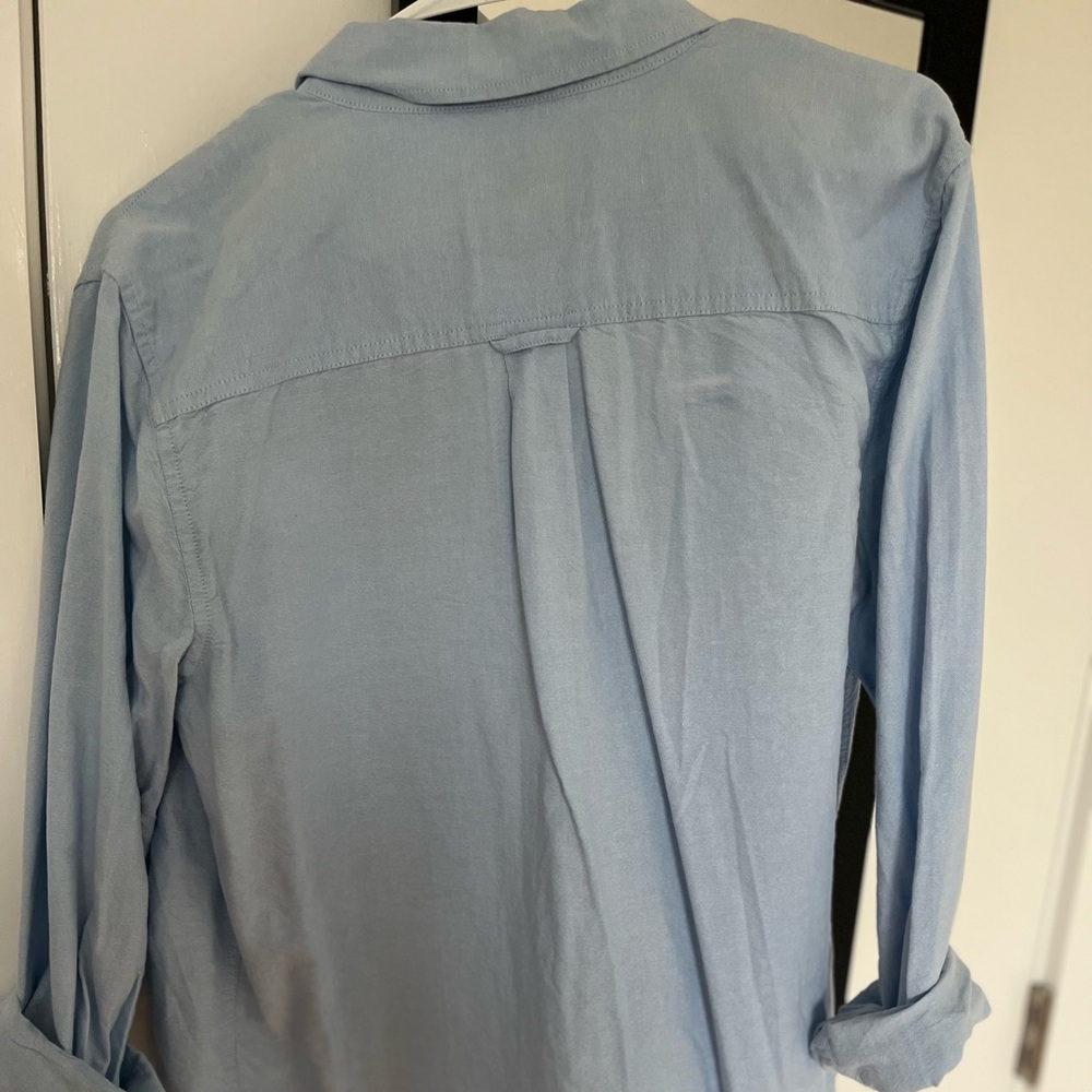 Blue button up - Picture 2 of 2